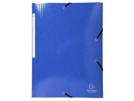EXACOMPTA Chemise à élastique Iderama, A4, bleu foncé