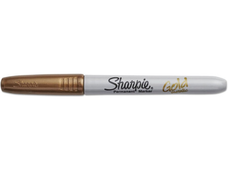 Sharpie Marqueur permanent FINE métallisé, or
