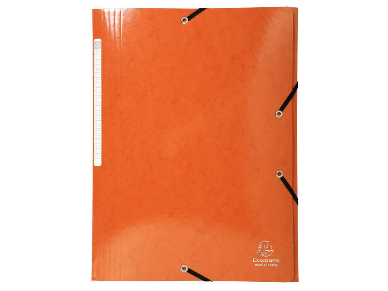 EXACOMPTA Chemise à élastique Iderama, A4, orange