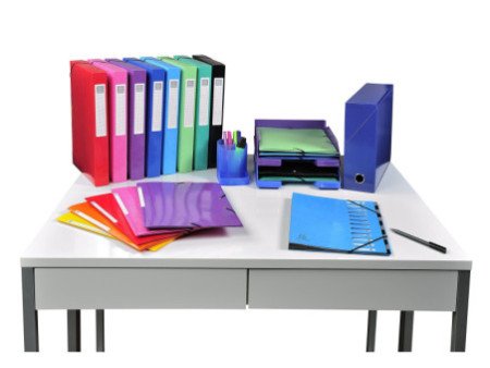 EXACOMPTA Boîte transfert Iderama, 90 mm, vert anis