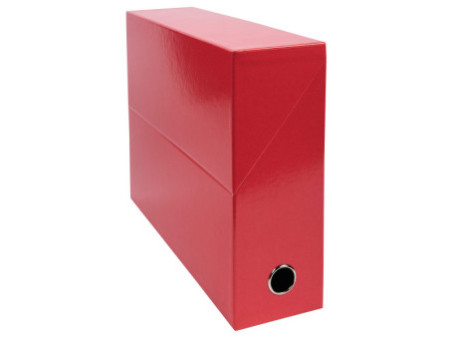 EXACOMPTA Boîte transfert Iderama, 90 mm, rouge