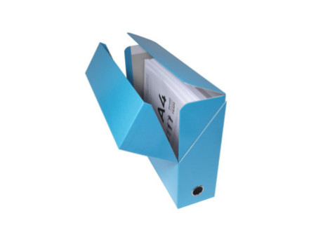 EXACOMPTA Boîte transfert Iderama, 90 mm, bleu clair