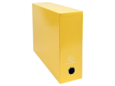 EXACOMPTA Boîte transfert Iderama, 90 mm, jaune