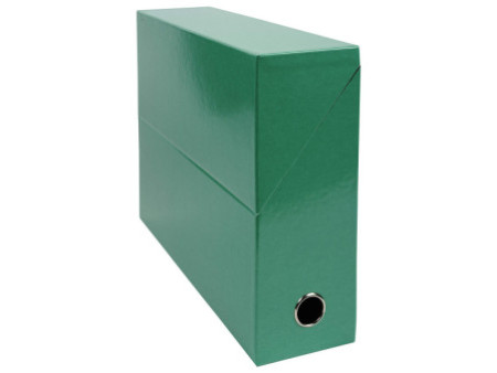 EXACOMPTA Boîte transfert Iderama, 90 mm, vert foncé