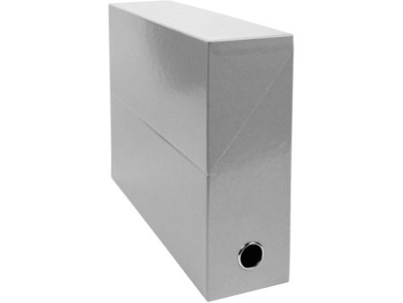 EXACOMPTA Boîte transfert Iderama, 90 mm, gris
