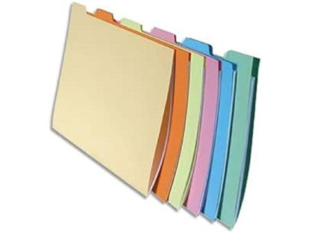 EXACOMPTA Chemises SUPER 210, A4, assorti