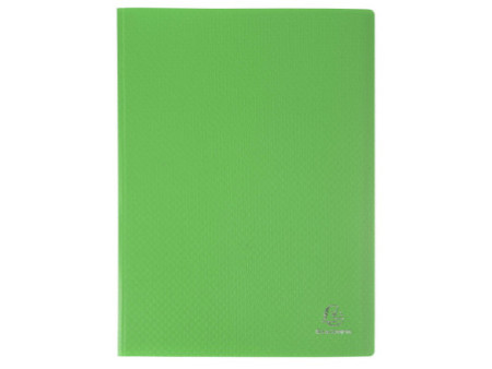 EXACOMPTA Protège-documents, PP, A4, 20 pochettes, assorti