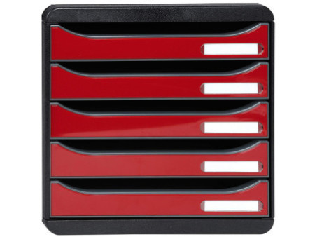 EXACOMPTA Module de classement BIG-BOX PLUS, 5 tiroirs