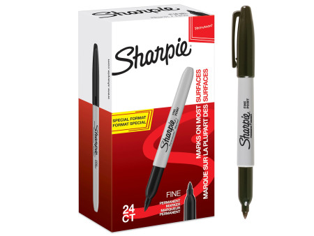 Sharpie Marqueur permanent FINE, Value pack, noir