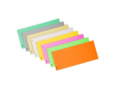EXACOMPTA Intercalaires Premium, 105 x 240 mm, jaune