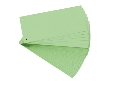 EXACOMPTA Intercalaires Premium, 105 x 240 mm, vert