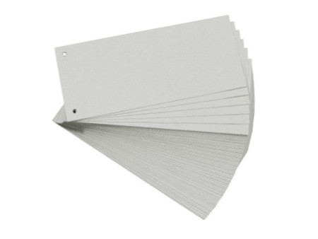 EXACOMPTA Intercalaires Premium, 105 x 240 mm, gris