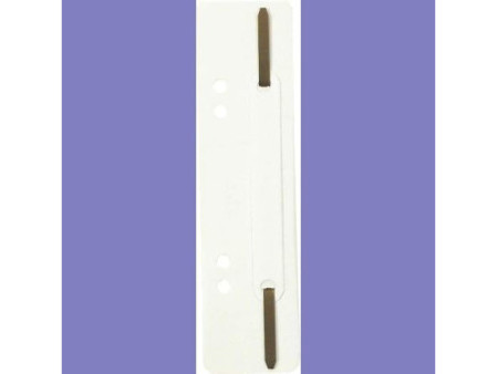 EXACOMPTA Relieur à lamelle Fixe-dossier, PP, blanc