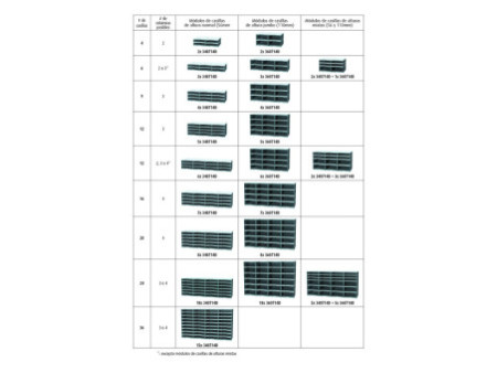 EXACOMPTA Module de classement MODULODOC Normal, noir / gris