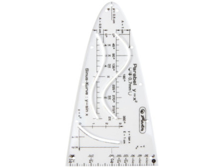 herlitz Parabole, transparent, plastique