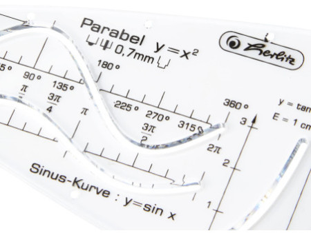 herlitz Parabole, transparent, plastique