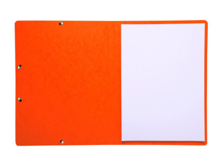 EXACOMPTA Chemise à élastiques, A4, en carton, orange