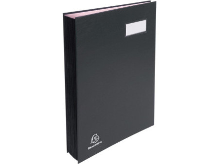 EXACOMPTA Parapheur Direction, A4, 20 compartiments, noir