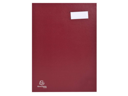 EXACOMPTA Parapheur Direction, A4, 20 compartiments, rouge
