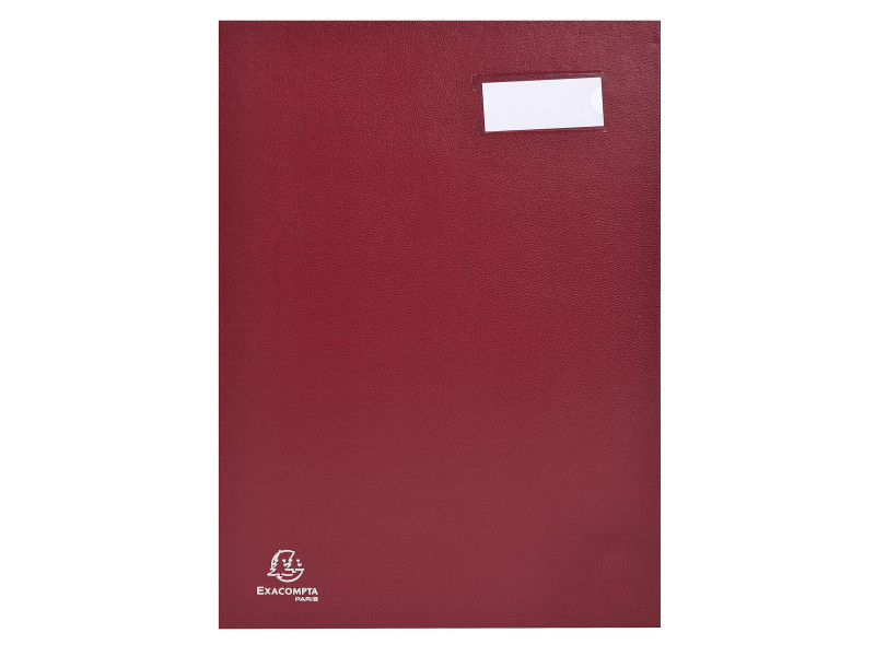 EXACOMPTA Parapheur Direction, A4, 20 compartiments, rouge