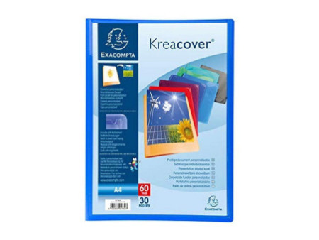 EXACOMPTA Protège-documents Kreacover, A4, PP, assorti