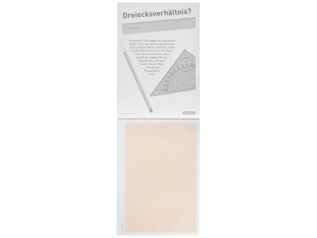 herlitz Bloc de papier transparent A4, 65 g/m2