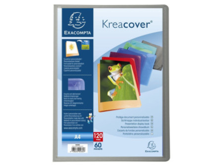 EXACOMPTA Protège-documents Kreacover, A4, PP, assorti