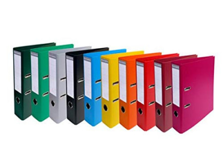 EXACOMPTA Classeur à levier PVC Premium, A4, 70 mm, assorti
