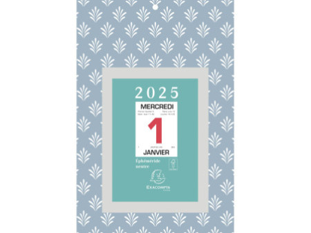 EXACOMPTA Ephéméride mural, 2026, 145 x 215 mm, fond Papier