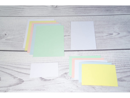 EXACOMPTA Fiches bristol, A8, uni, blanc
