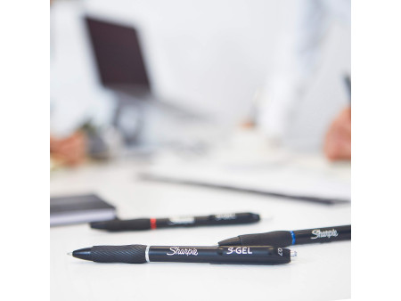 Sharpie Stylo encre gel S-GEL, 0,7 mm, rouge