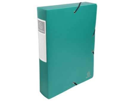 EXACOMPTA Boîte de classement Opaque, PP, 60 mm, assorti