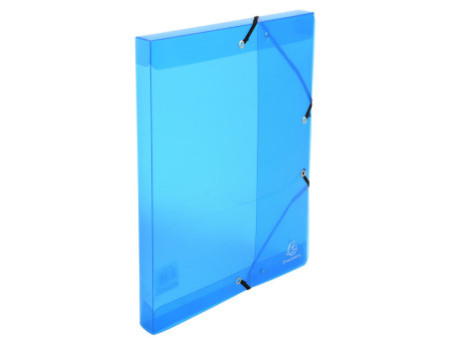 EXACOMPTA Boîte de classement Crystal, PP, 25 mm, assorti