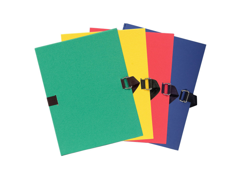EXACOMPTA Chemise à dos extensible, A4, carton, assorti