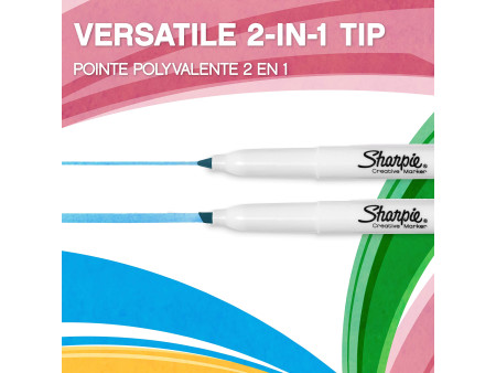 Sharpie Marqueur créatif S-NOTE, carte blister de 12
