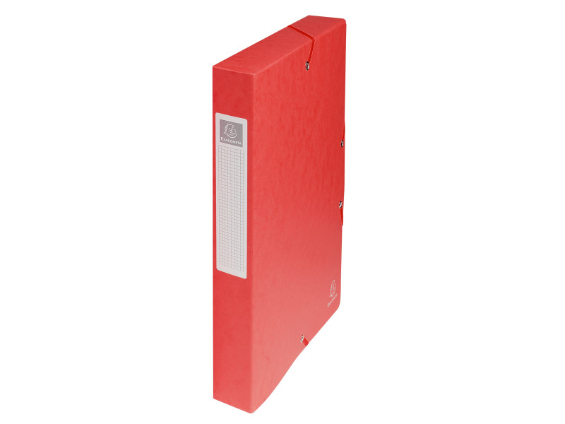 EXACOMPTA Boîte de classement, carton, dos: 40 mm, rouge