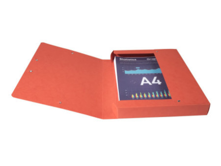 EXACOMPTA Boîte de classement, carton, dos: 40 mm, rouge