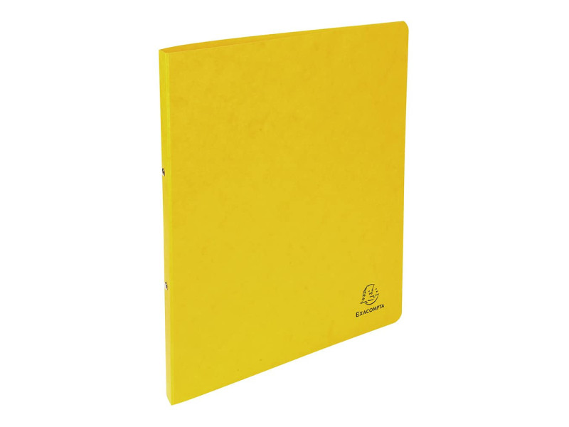 EXACOMPTA Classeur, mécanisme à 2 anneaux, A4, jaune