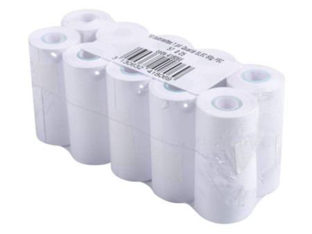 EXACOMPTA Bobine pour caisse, 57 mm x 6,5 mm, extra blanc