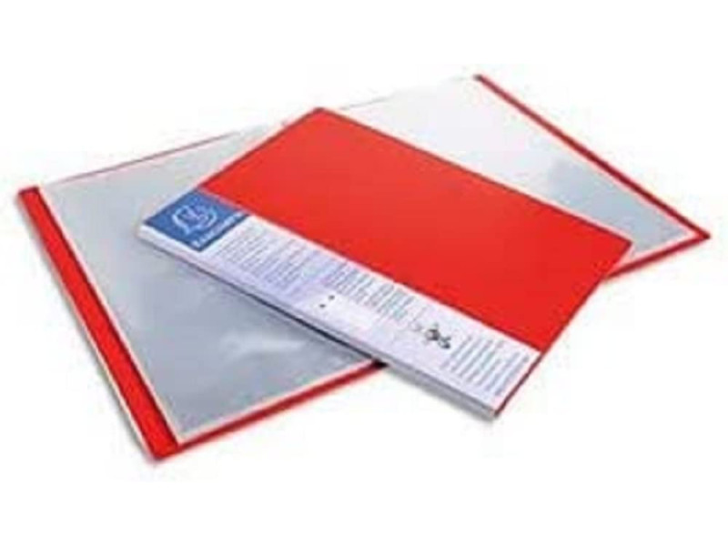 EXACOMPTA Protège-documents, A4, PP, 40 pochettes, rouge