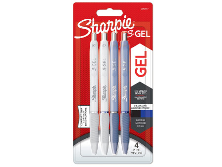 Sharpie Stylo encre gel S-GEL FASHION, 0,7 mm, assorti