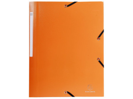EXACOMPTA Chemise à élastiques, A4, PP, assorti