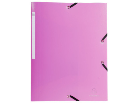 EXACOMPTA Chemise à élastiques, A4, PP, assorti