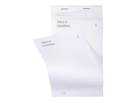 EXACOMPTA Bloc Maître d'Hotel, 95 x 170 mm, tripli