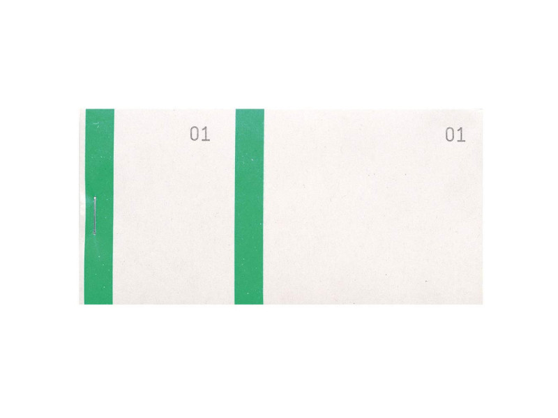 EXACOMPTA Bloc vendeur, 66 x 135 mm, vert