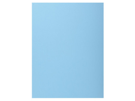 EXACOMPTA Chemise 1 rabat SUPER 160, A4, bleu clair