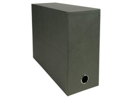 EXACOMPTA Boîte transfert, carton, 120 mm, vert foncé