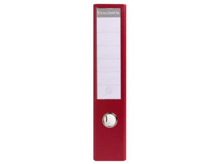 EXACOMPTA Classeur à levier PVC Premium, A4, 70 mm, bordeaux