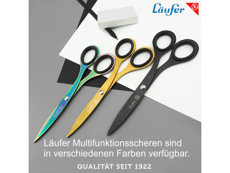 Läufer Ciseaux universels design, longueur: 170 mm, doré