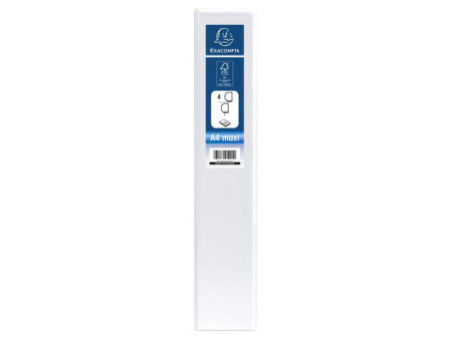 EXACOMPTA Classeur personnalisable Kreacover, A4 Maxi, blanc